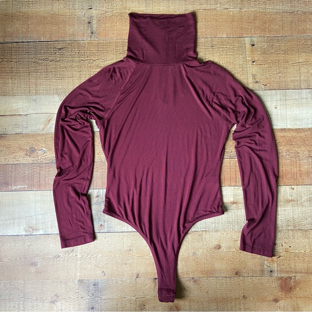 Cupio Turtleneck Bodysuit Long Sleeve M - Picture 2 of 10